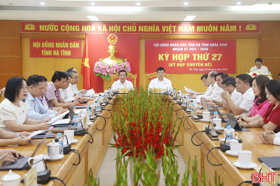 HĐND tỉnh Hà Tĩnh thống nhất sắp xếp từ 209 đơn vị hành chính cấp xã còn 69