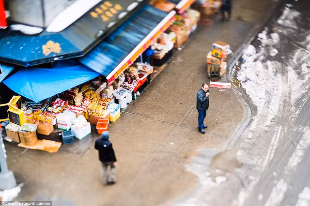 xem anh new york nho xinh khac la