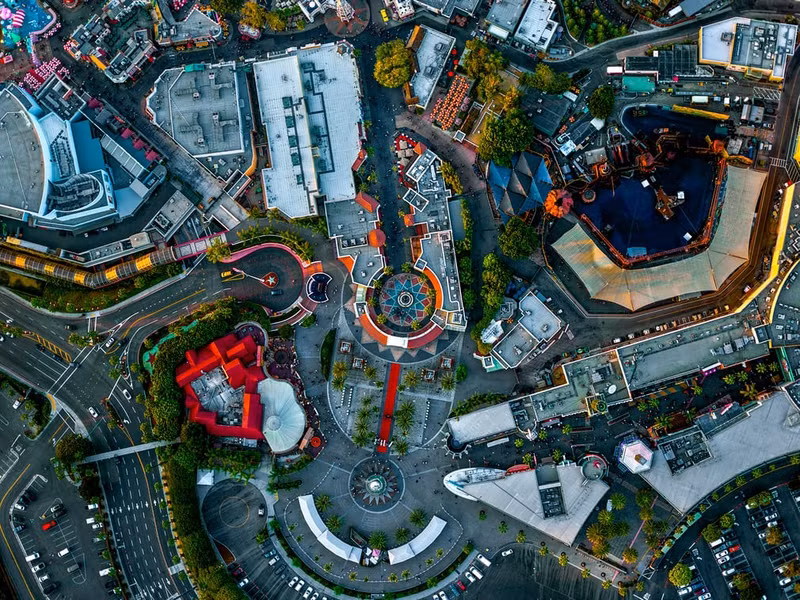 los angeles va new york tuyet dep trong bo anh chup tu tren cao