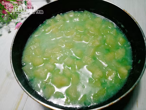 nau che khoai mi la dua thom lung nong hoi cho bua xe chieu