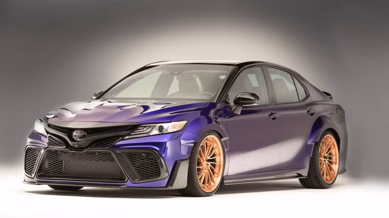 5 phien ban toyota camry danh rieng cho tay dua nascar