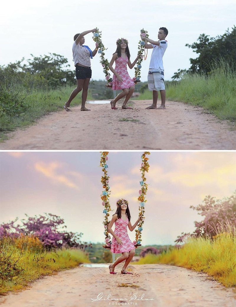 te ngua voi su that dang sau nhung buc anh dep lung linh tren mang