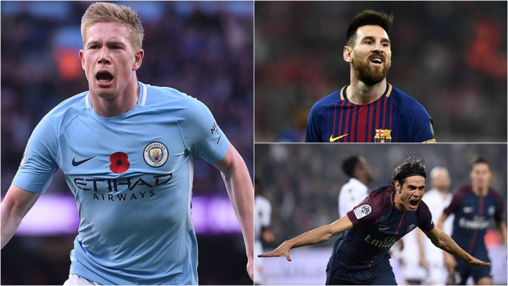 doi hinh xuat sac nhat chau au de bruyne chung mam voi messi