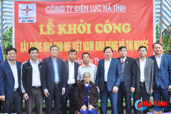 dien luc ha tinh lam nha tinh nghia cho me viet nam anh hung