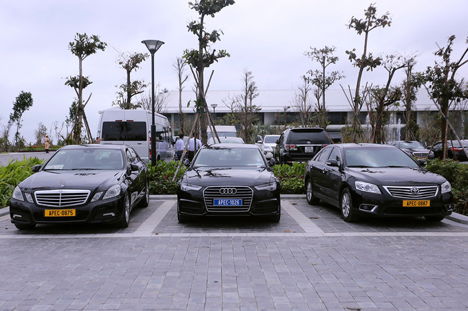 hang nghin xe cho dai bieu apec 2017 co gi dac biet