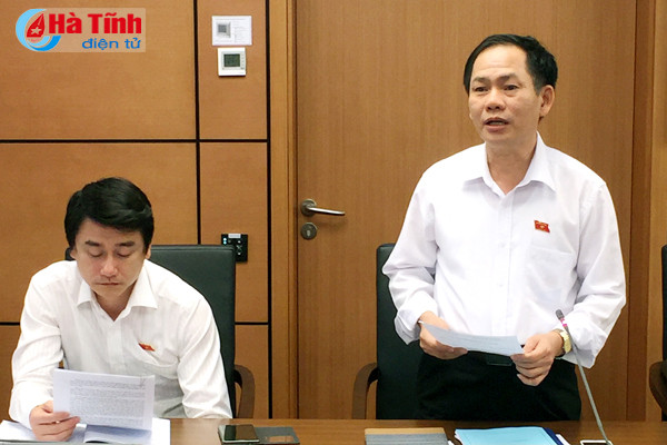 doan dbqh ha tinh thao luan ve du an luat phong chong tham nhung
