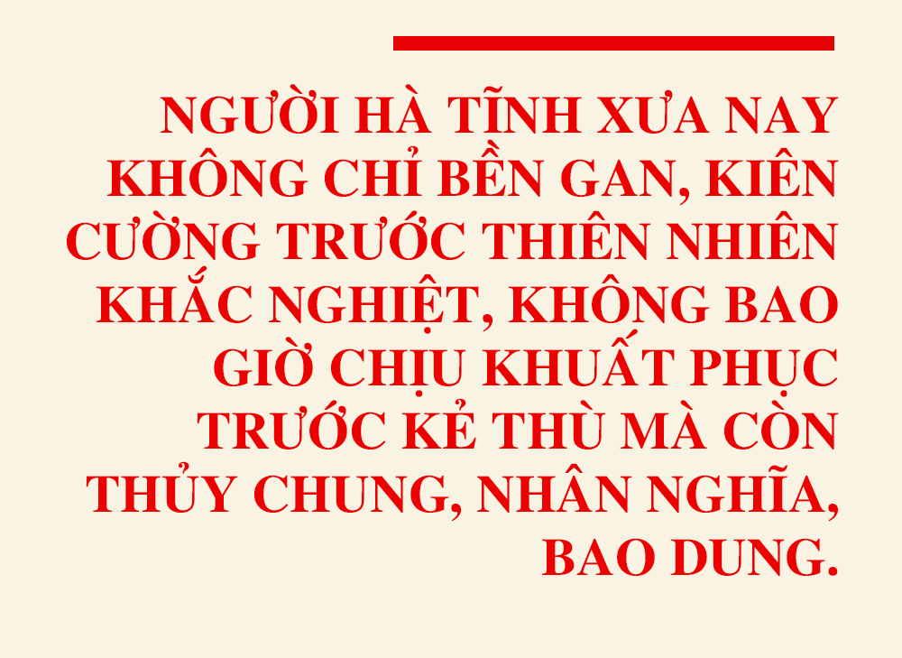 Truyền thống 190 năm nhân lên niềm tự hào, tạo động lực to lớn để Hà Tĩnh phát triển nhanh, bền vững ảnh 4 Truyền thống 190 năm nhân lên niềm tự hào, tạo động lực to lớn để Hà Tĩnh phát triển nhanh, bền vững