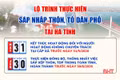 [Infographic] Lộ trình thực hiện sáp nhập thôn, tổ dân phố tại Hà Tĩnh