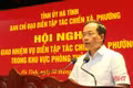 Bí thư Tỉnh ủy Nguyễn Duy Lâm chủ trì hội nghị triển khai diễn tập tác chiến xã, phường năm 2026
