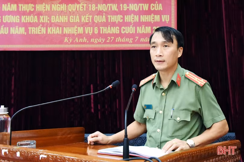 Huyện Kỳ Anh xây dựng 9 nhóm nhiệm vụ, giải pháp những tháng cuối năm