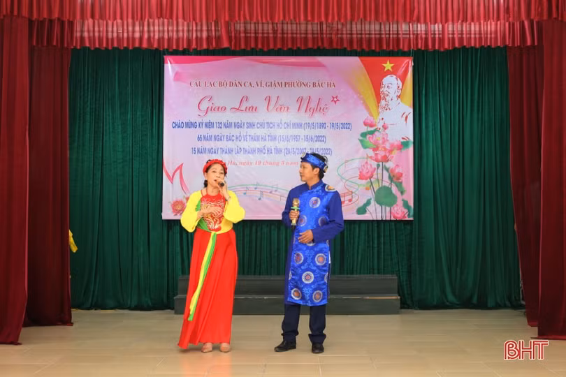 Ngân vang làn điệu ví, giặm trong lòng thành phố Hà Tĩnh