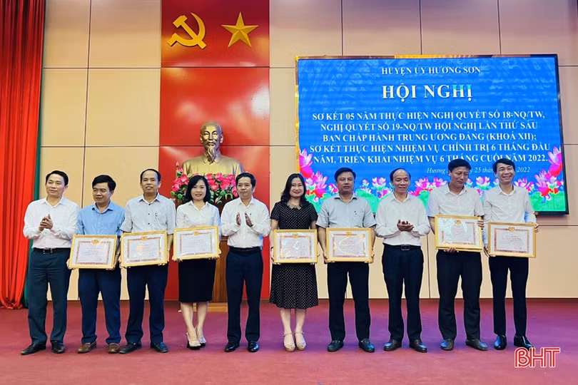 Tạo không gian phát triển đối với những xã ở Hương Sơn thực hiện sáp nhập