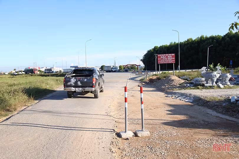 Bao giờ “điểm đen” trên tuyến tránh TP Hà Tĩnh thuộc phường Thạch Linh được xóa bỏ?