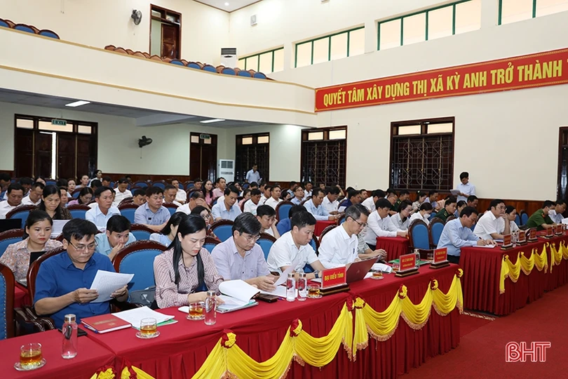 Đảng bộ TX Kỳ Anh tập trung thực hiện tốt 7 nghị quyết chuyên đề