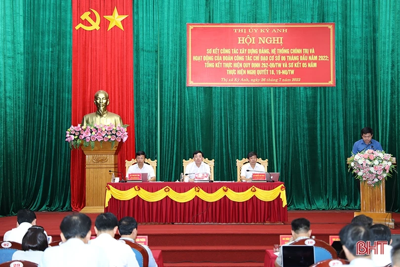 Đảng bộ TX Kỳ Anh tập trung thực hiện tốt 7 nghị quyết chuyên đề