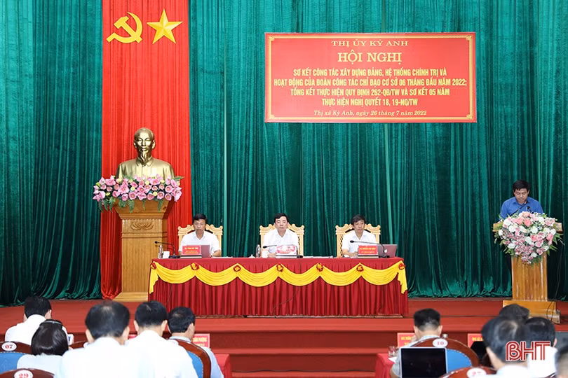 Đảng bộ TX Kỳ Anh tập trung thực hiện tốt 7 nghị quyết chuyên đề