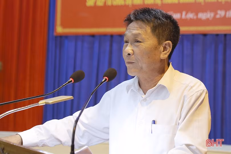 Can Lộc tổng kết 15 năm thực hiện Nghị quyết 27-NQ/TW và sơ kết 5 năm thực hiện Nghị quyết 18-NQ/TW