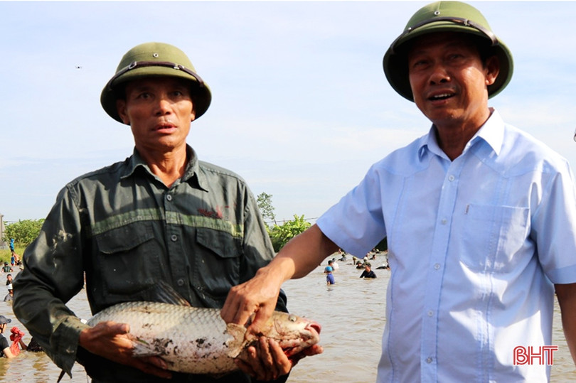 Rộn ràng ngày hội nơm cá ở Nghi Xuân