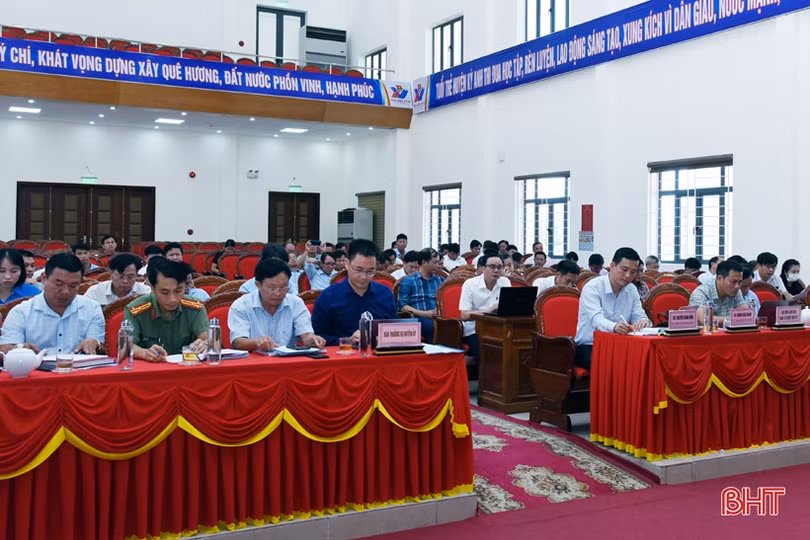 Huyện Kỳ Anh xây dựng 9 nhóm nhiệm vụ, giải pháp những tháng cuối năm