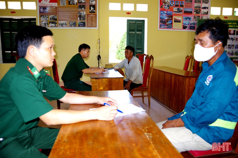 Bắt giữ 5 phương tiện đánh bắt thủy hải sản trái phép ở huyện Kỳ Anh