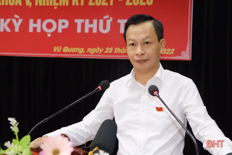 HĐND huyện Vũ Quang xem xét ban hành 7 nghị quyết quan trọng