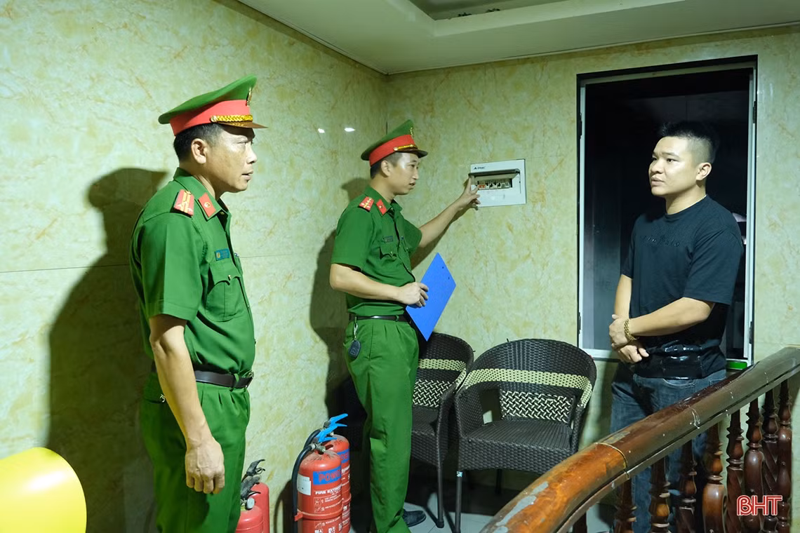 Hà Tĩnh tập trung kiểm tra công tác PCCC ở các địa bàn trọng điểm