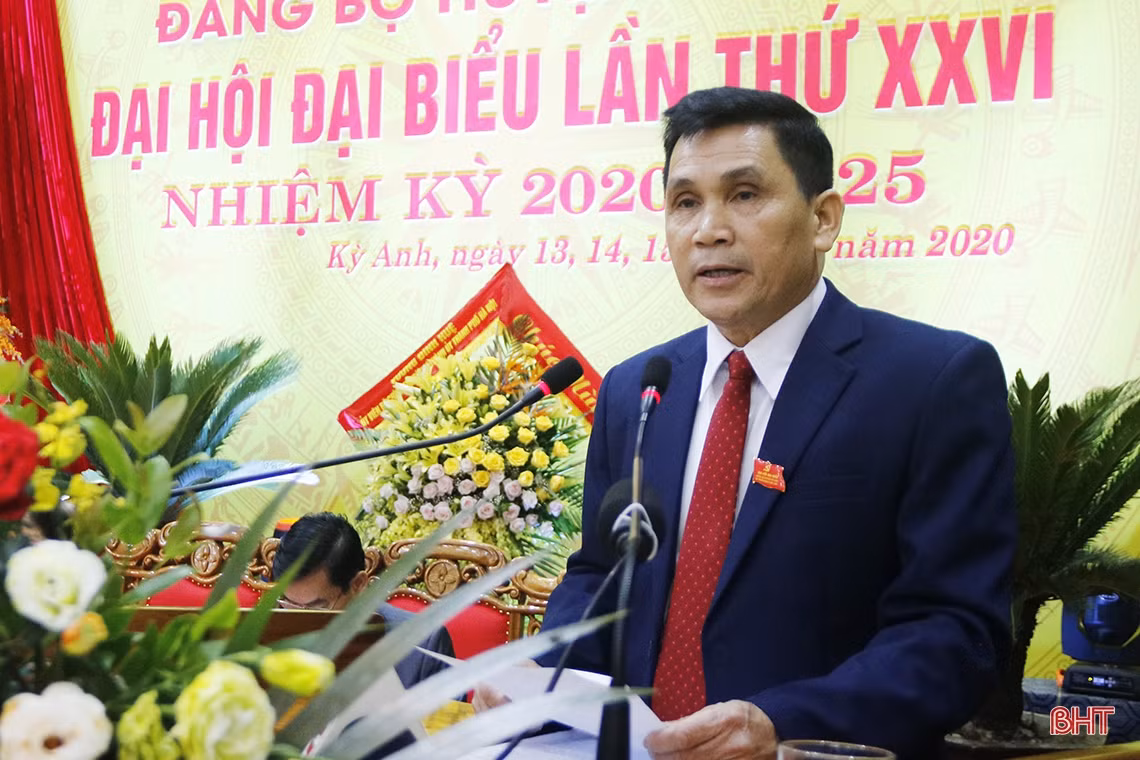 Bầu 36 đồng chí vào Ban Chấp hành Đảng bộ huyện Kỳ Anh nhiệm kỳ 2020-2025