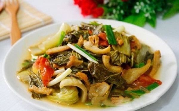 4 món ngon từ dưa cải chua dễ làm mà đưa cơm