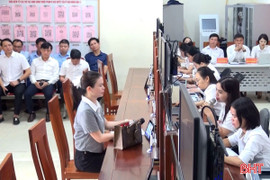 Ghi nhận công tác vận hành tại các xã mới ở Hà Tĩnh trong ngày đầu