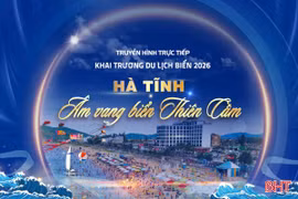 Khai trương du lịch biển Hà Tĩnh