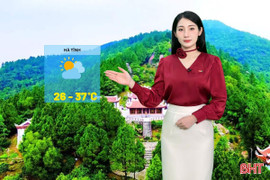 Dự báo thời tiết Hà Tĩnh ngày 9/5: Nắng nóng diện rộng, có nơi 38 độ C