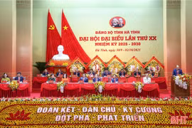 Khai mạc trọng thể Đại hội đại biểu Đảng bộ tỉnh Hà Tĩnh lần thứ XX
