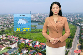 Dự báo thời tiết Hà Tĩnh ngày 12/5: Có mưa, có nơi mưa vừa và dông