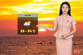 Dự báo thời tiết Hà Tĩnh ngày 29/6: Ngày nắng, chiều tối có mưa dông