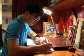 Nam sinh duy nhất đậu 2 lớp Chuyên Hà Tĩnh