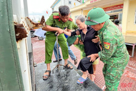 Quyết tâm đảm bảo an toàn về người và tài sản khi bão đổ bộ