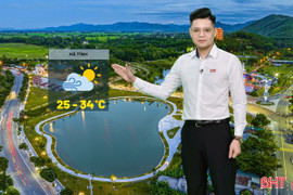 Dự báo thời tiết Hà Tĩnh ngày 19/5: Trời nắng, nhiệt độ cao nhất 34 độ C