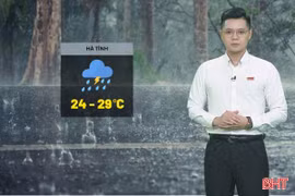 Dự báo thời tiết Hà Tĩnh ngày 25/8: Bão số 5 đổ bộ, mưa lớn diện rộng
