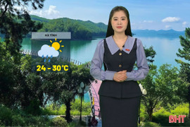 Dự báo thời tiết Hà Tĩnh ngày 24/5: Mưa vừa đến mưa to