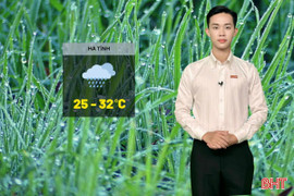 Dự báo thời tiết Hà Tĩnh ngày 13/7: Mưa rào và dông rải rác
