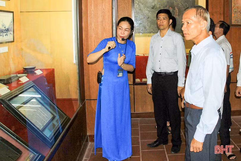 Đoàn lãnh đạo tỉnh Đồng Tháp học hỏi kinh nghiệm công tác tuyên giáo tại Hà Tĩnh