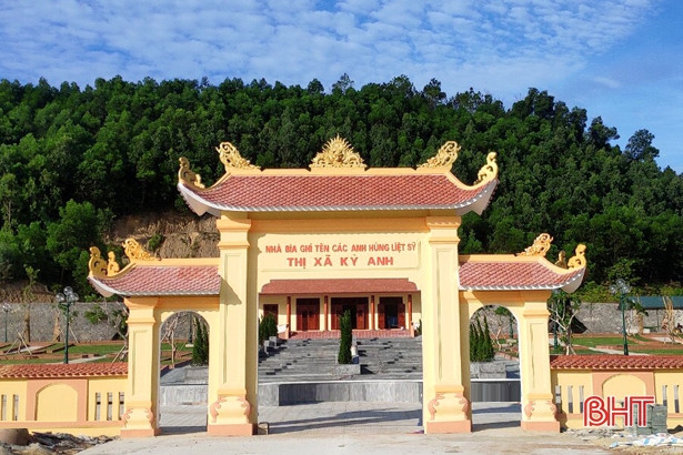 Nhà bia ghi tên anh hùng liệt sỹ TX Kỳ Anh sẽ hoàn thành vào tháng 7/2019