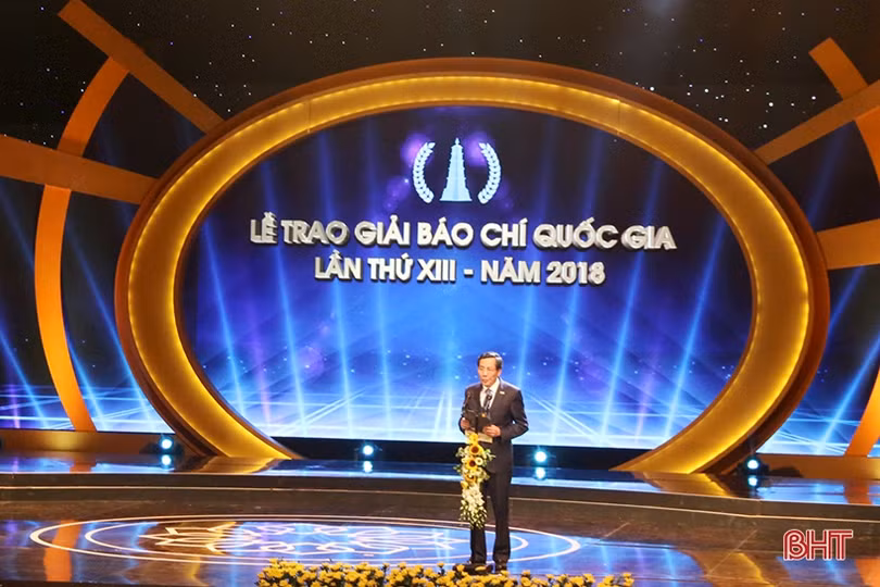Báo Hà Tĩnh nhận giải C - Giải Báo chí quốc gia lần thứ XIII