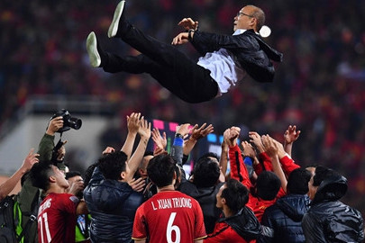 Tài năng và phẩm chất của ông Park Hang-seo là không thể phủ nhận. Ảnh: Thuận Thắng. Vị thế ông Park Hang-seo và bài toán gia hạn hợp đồng với VFF