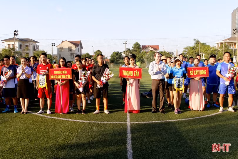 Tranh tài Hội thao thi đua Khối Kinh tế - Kỹ thuật Hà Tĩnh