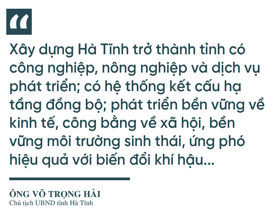 Trò chuyện với Chủ tịch UBND tỉnh về “con đường lớn” mà Hà Tĩnh đang tiến bước ảnh 6 Trò chuyện với Chủ tịch UBND tỉnh về “con đường lớn” mà Hà Tĩnh đang tiến bước