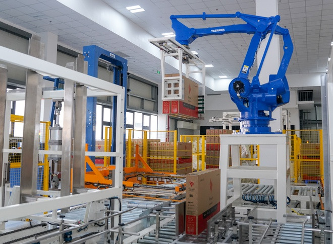 Khám phá dây chuyền sản xuất TV Vsmart