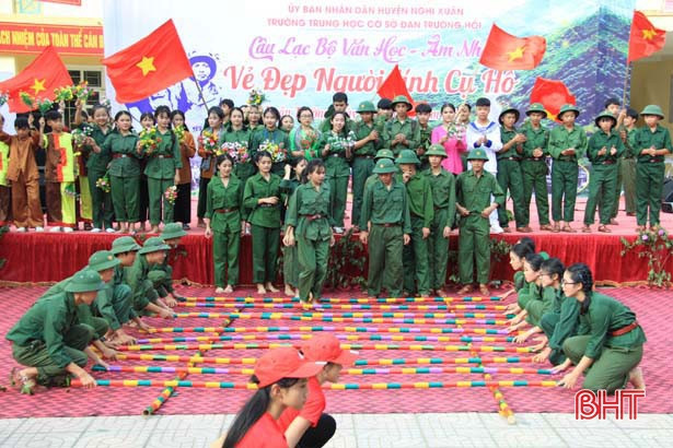 Đặc sắc chương trình câu lạc bộ văn học lịch sử âm nhạc ở Nghi Xuân
