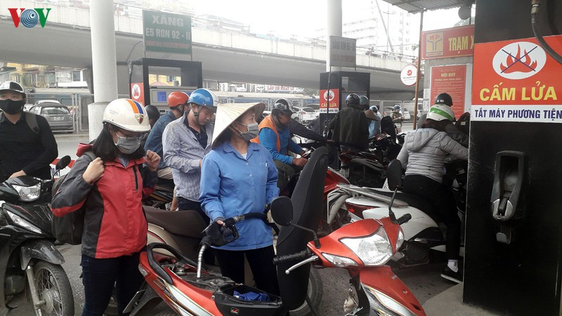 Giá xăng giảm nhẹ sau 2 lần tăng liên tiếp