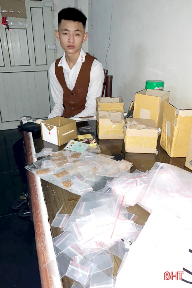Công an TP Hà Tĩnh bắt giữ đối tượng mua bán trái phép chất ma túy